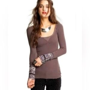 Free People Hyperactive Thermal Studded Cuff